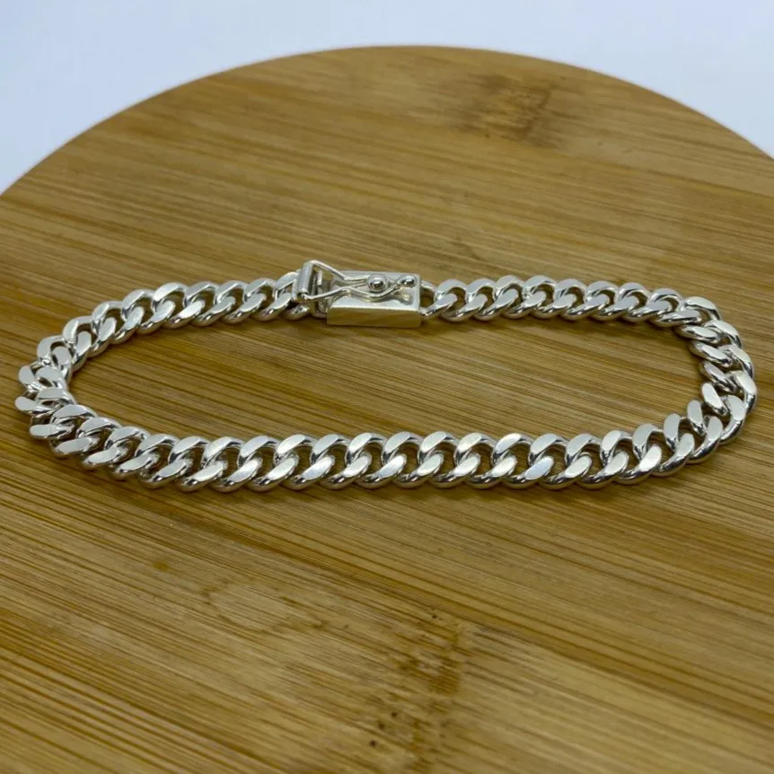 Pulseira de prata 950 - Grumet - PUL271 Imagem