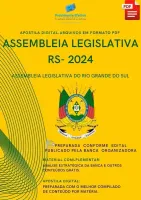 Apostila Assembleia Legislativa RS  Engenheiro Civil  Analista  2024