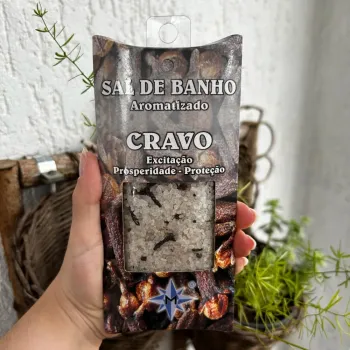 Sal de Banho Aromatizado Cravo