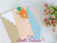 G1.557  Gabarito de Moldes  em MDF Envelopes Ponteiras - Foto 4