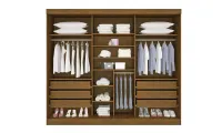 Guarda Roupa Da Vinci Plus 6 Portas 6 Gav 100% Mdf D'doro 2.75 - Foto 3