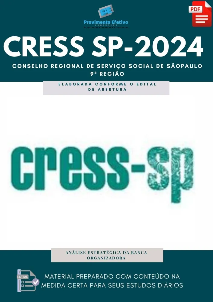 Apostila CRESS 9 SP 2024