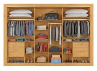 Guarda-Roupa Vitória 100%MDF Europa moveis 2.75 - Foto 5