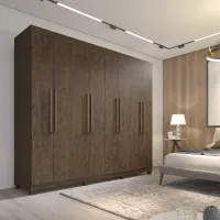 Roupeiro Milão 8 Portas 2.43 MDP - Foto 7