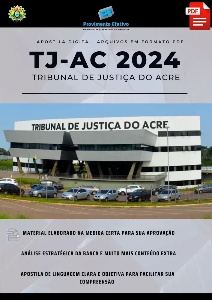 Apostila TJ AC Engenheiro Eletricista  2024 Imagem
