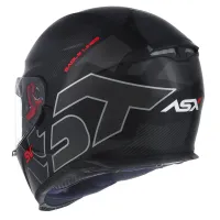 Capacete ASX Eagle SV Lives Preto Grafite - Foto 2