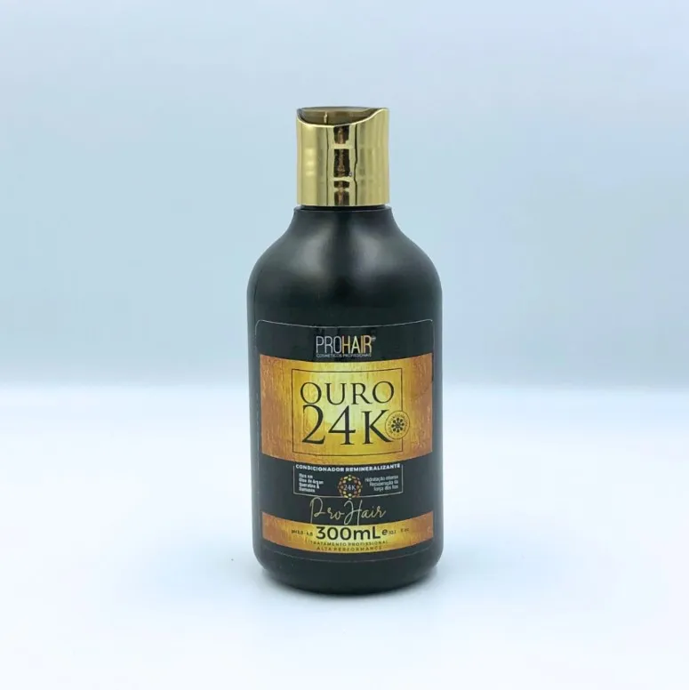 Condicionador Tratamento Hidratação Ouro 24k 300ml - Foto 2