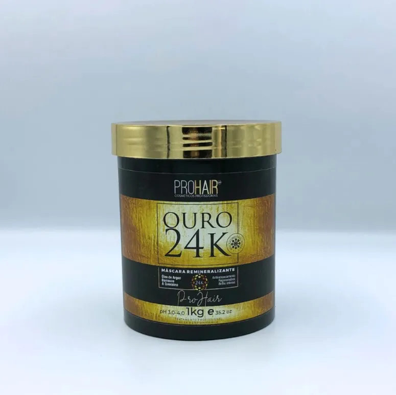 Máscara de Tratamento Ouro 24K 1kg - Foto 2
