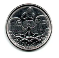 1990 - 50 Centavos - Moeda Brasil - C/ Danos