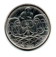 1990 - 50 Centavos - Moeda Brasil - C/ Danos