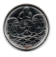 1990 - 50 Centavos - Moeda Brasil - C/ Danos