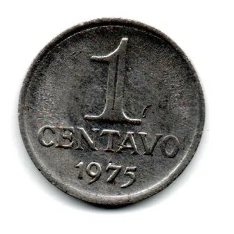 1975 - 1 Centavo - Moeda Brasil