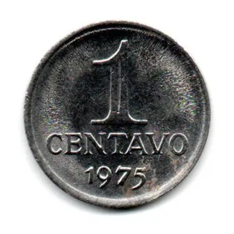1975 - 1 Centavo - Moeda Brasil