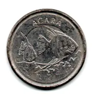 1992 - 1000 Cruzeiros - Moeda Brasil - C/ Danos - Foto 2