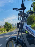 BICICLETA MOTORIZADA SUPERLET 49CC 4 TEMPOS BIKEMOTO 2026 - Foto 26