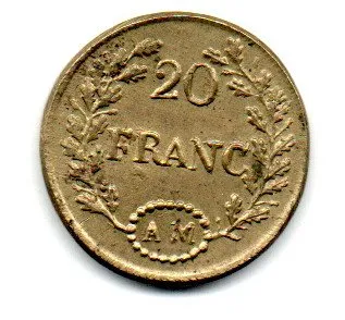 Ficha 20 Franc - AM