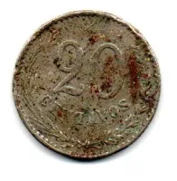 Paraguai - 1903 - 20 Centavos