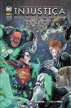 HQ INJUSTIÇA DEUSES ENTRE NOS ANO DOIS EDIÇAO COMPLETA CAPA DURA (PRODUTO USADO - COMO NOVO)