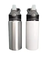  SQUEEZE ALUMÍNIO  BICO RETRATIL C/ TRAVA  600ML  - Foto 2