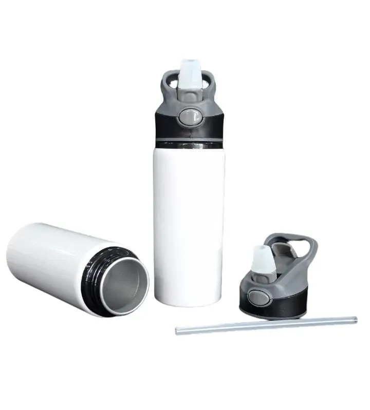 ATACADO SQUEEZE ALUMÍNIO  BICO RETRATIL C/ TRAVA  600ML 