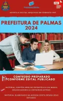 Apostila  Prefeitura Palmas Educador Físico 2024