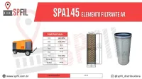 ELEMENTO FILTRANTE AR SPA145