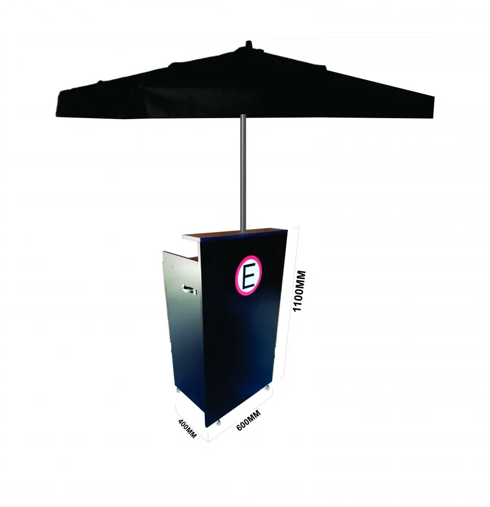 Balcão Valet Service Profissional  + Guarda sol 2,00mt 