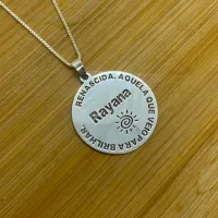 Pingente de Prata personalizado - Nome - PIG108 - Foto 2