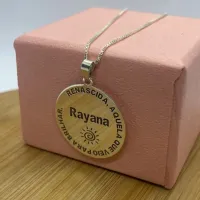 Pingente de Prata personalizado - Nome - PIG108 - Foto 3