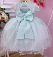 Vestido Festa Jardim Verde Mod.1 Ninalice - Foto 3