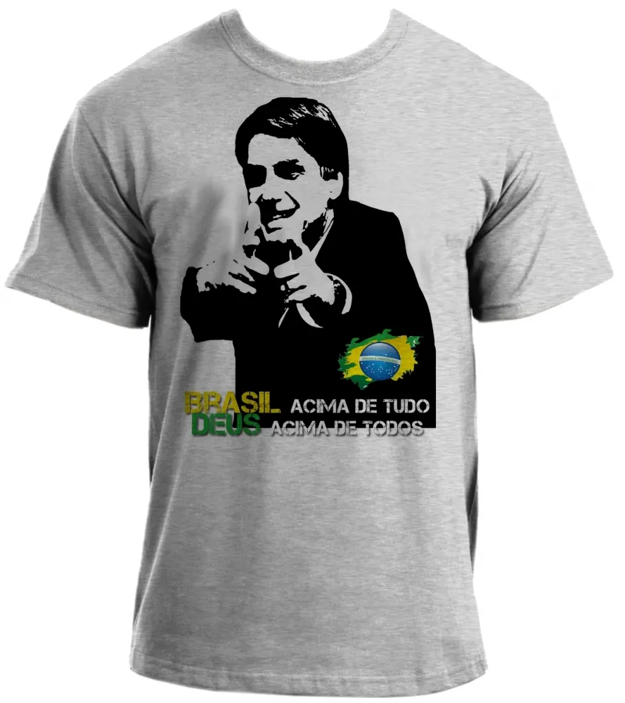 Camiseta Bolsonaro DEUS acima de todos