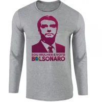 Camiseta Bolsonaro apoio Mulheres - Foto 3