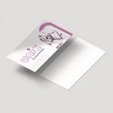 100 Cartão de Visita em Couché 