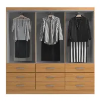 Guarda-Roupa Isabela 3 Portas  e 9 gavetas 1,50 - Foto 5