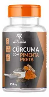 CURCUMA COM PIMENTA