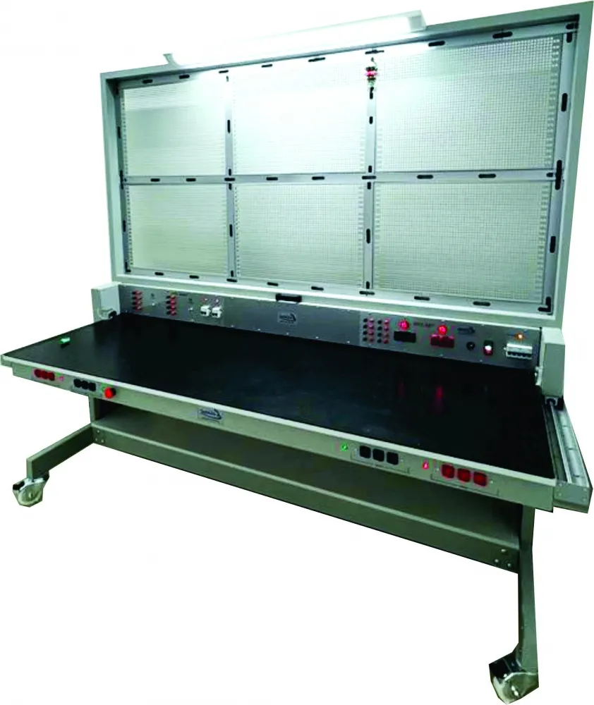 Bancada TBL3000 DE LABORATÓRIO COM MOVIMENTAÇÃO  LONGITUDINAL  Imagem