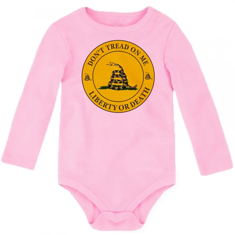 Roupa Bebê manga longa  ancap Anarcocapitalismo dont tread 