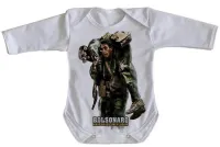 Roupa Bebê manga longa bolsonaro resgate Eneas Carneiro - Foto 3