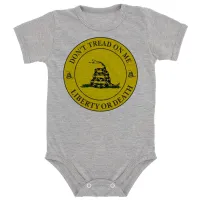 Body Bebê Não pise em mim gadsden - Foto 4