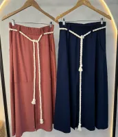 SAIA MIDI COM CORDÃO - GOIABA - Foto 5