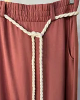 SAIA MIDI COM CORDÃO - GOIABA - Foto 6