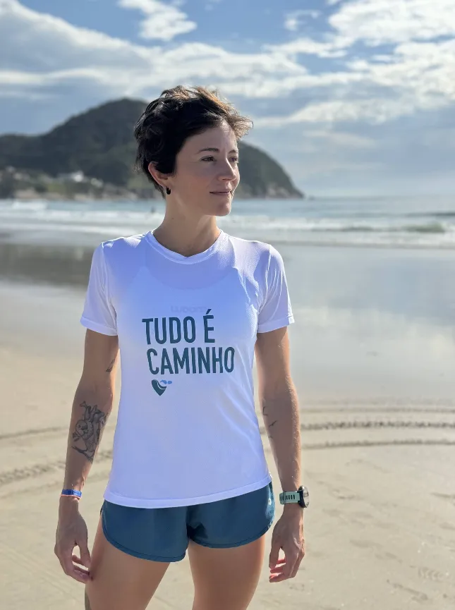 Camiseta Tudo É Caminho Dry Fit FPS50+