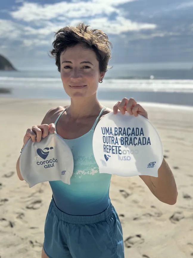 Touca Natação Braçadas Imagem
