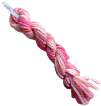 01 Meada 13 fios nas cores Tom Rosa Paratapet