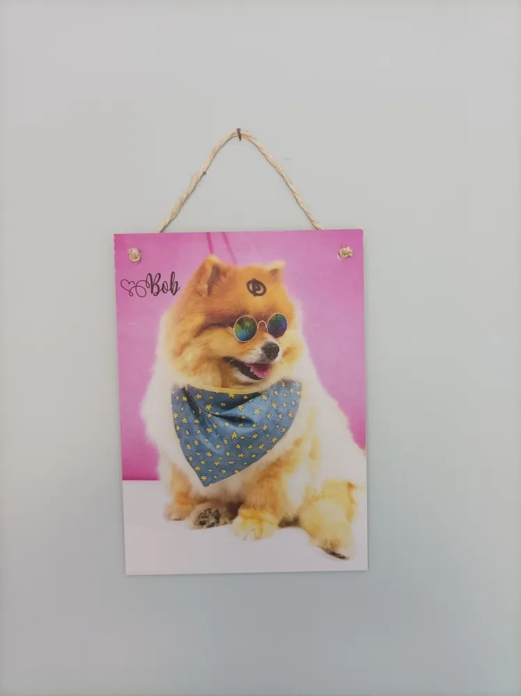 Quadro com foto Pet em MDF