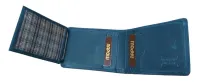  Carteira Couro Masculina Napolli Azul Petroleo 4082 - Foto 3