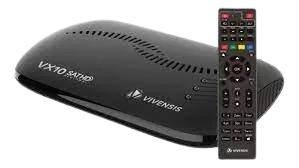 Receptorde satelite Digital Multimídia Vivensis Vx10 Tv Hd Sat