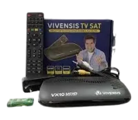 Receptorde satelite Digital Multimídia Vivensis Vx10 Tv Hd Sat - Foto 3