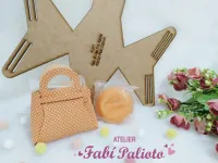 G1.571  Gabarito de Moldes  em MDF Bolsa Pin Média - Foto 2