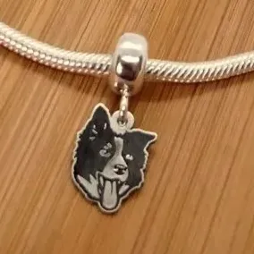 Berloque de Prata Personalizado - Cachorrinho - BER761